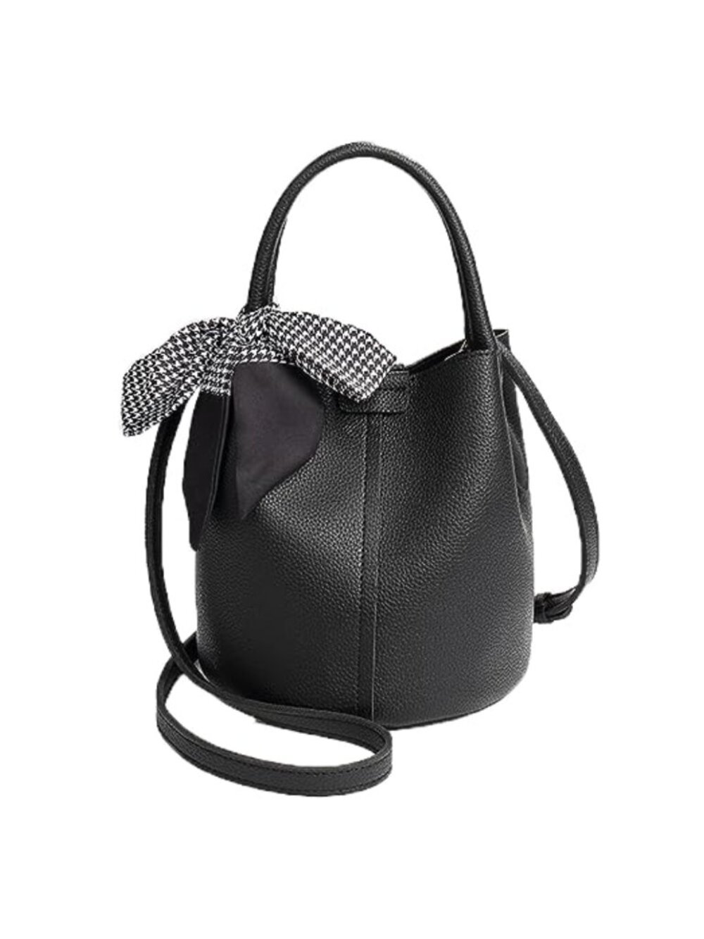 Bucket Shoulder Bag Women Hobo Crossbody Purse PU Leather Handbag